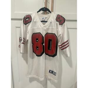 Jerry Rice Vintage 90’s souvenir collectible starter Jersey #80 M/ 46 NFL